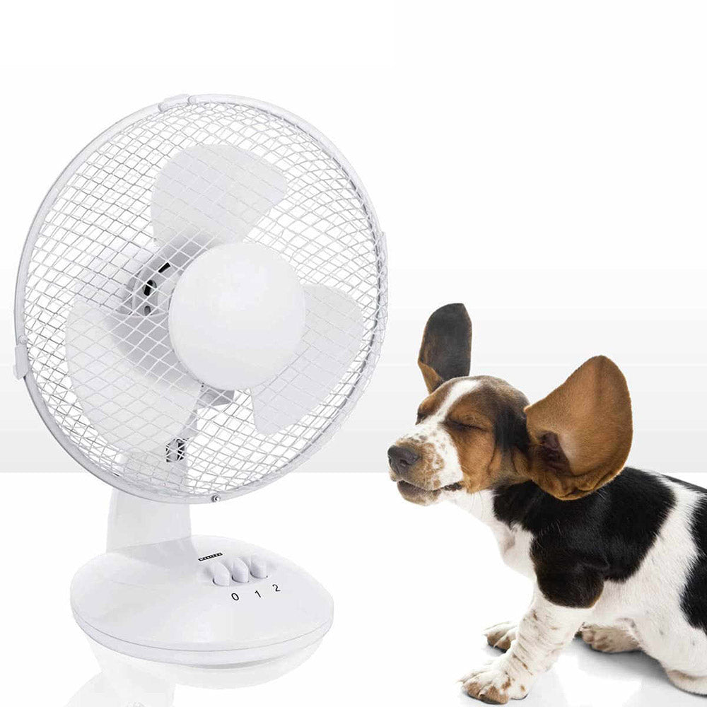 Melissa 23cm Oscillation Table Fan - White | 16510105 from Melissa - DID Electrical