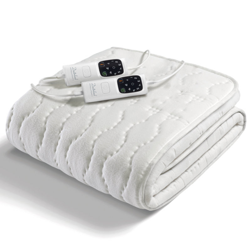 Dreamland Cosy Dreamer Superior Cotton Double Underblanket Mattress Warmer with Dual Controllers - White | 16995C from Dreamland - DID Electrical