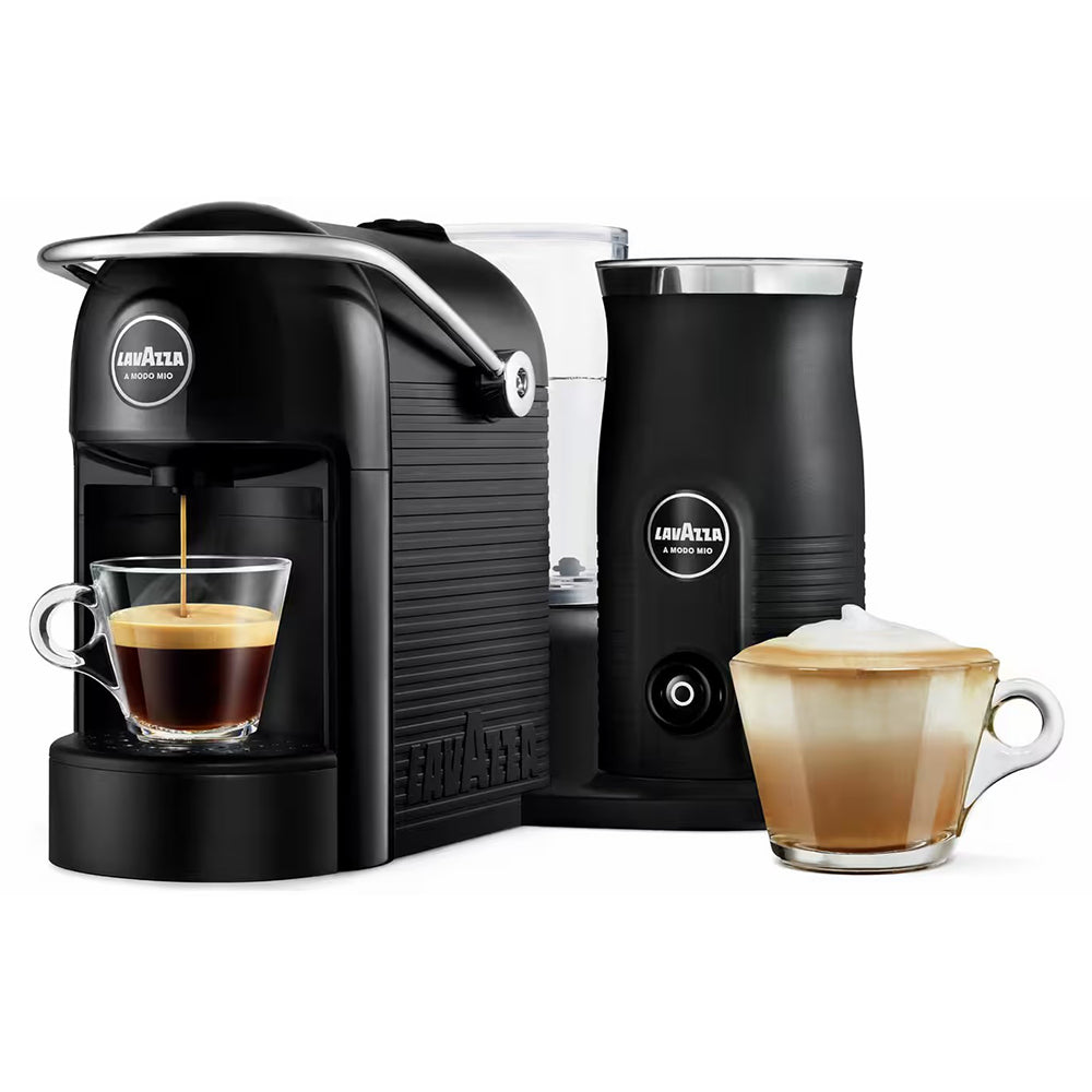 Lavazza A Modo Mio Jolie &amp; Milk 1250W Coffee Machine - Black | 18000416 from Lavazza - DID Electrical