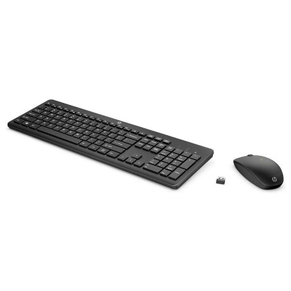 HP 230 Wireless Keyboard &amp; Mouse Set - Black | 18H24AA#ABU from HP - DID Electrical