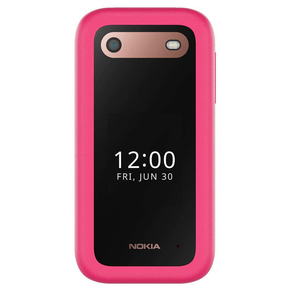 Nokia 2660 Flip 2.8&quot; 128MB Mobile Phone - Pink | 1GF011IPC1A04 from Nokia - DID Electrical