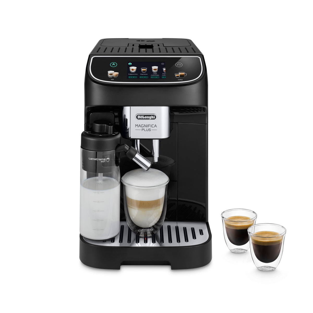 DeLonghi Magnifica Plus Bean to Cup Automatic Coffee Machine - Black | ECAM320.60.B