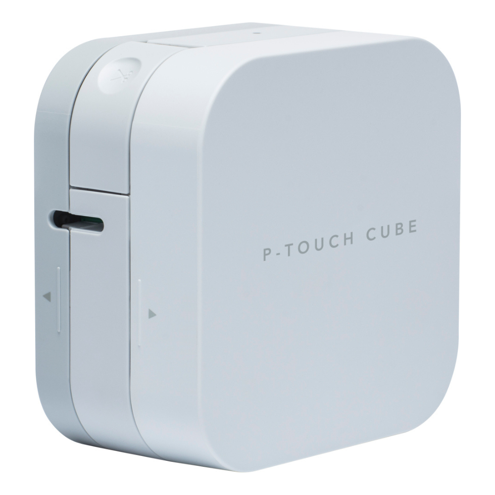 Brother P-Touch Cube Bluetooth Label Printer - White | PTP300BT from Brother - DID Electrical