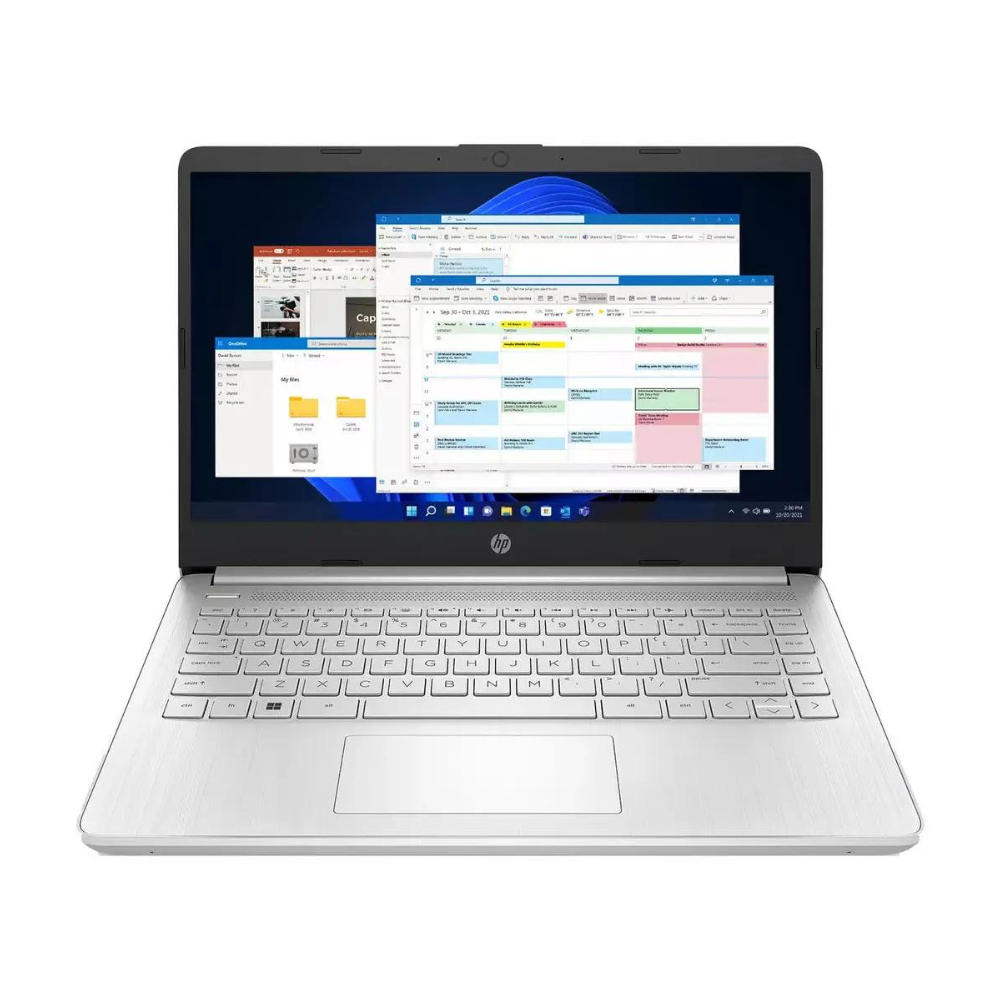 HP AMD Ryzen 5 14&quot; 4GB/512GB Laptop - Silver | 14S-FQ1013NA from HP - DID Electrical