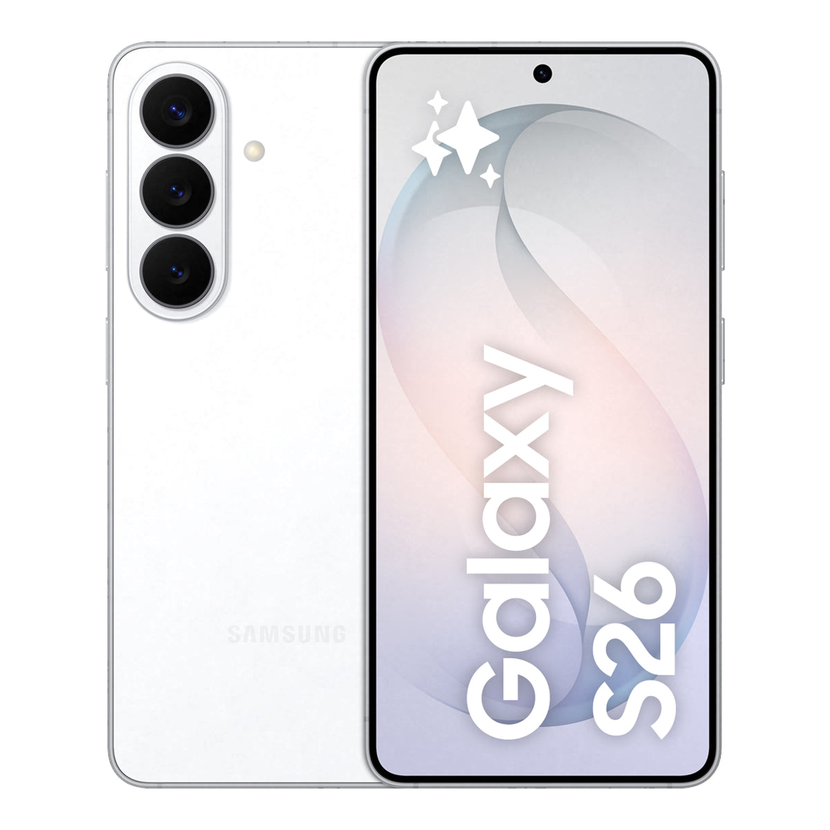Samsung Galaxy S26 256GB 5G Smartphone - White | SM-S942BZWGEUB from Samsung - DID Electrical
