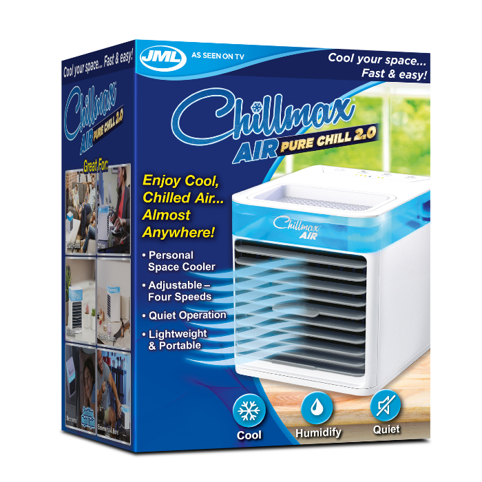JML Chillmax Air Pure Chill Personal Air Cooler &amp; Humidifier - White | A001760 from JML - DID Electrical