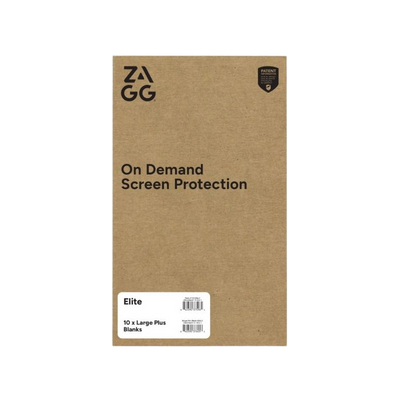 Zagg Isod Elite ML Large Plus Screen Protector Pack of 10 | 200220659