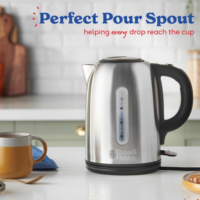 Russell Hobbs Classics 1.7L Kettle - Brushed Stainless Steel | 20441