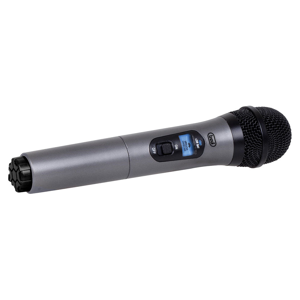 Trevi Unidirectional EM 401 R VHF Wireless Microphone - Grey | 20617 from Trevi - DID Electrical