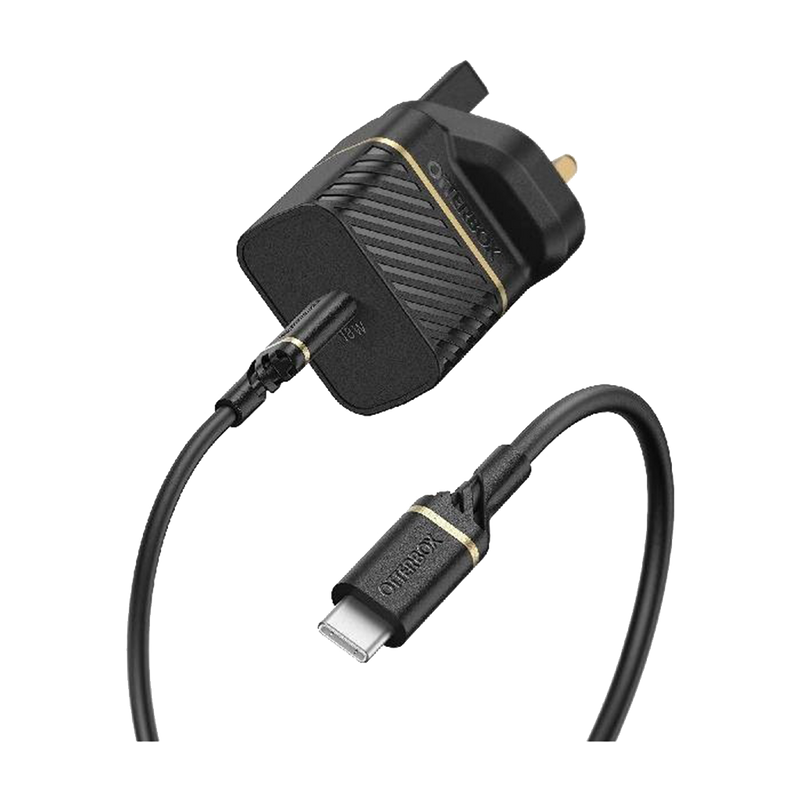 Otterbox 18W 3A PD 3.0 USB-C Power Adapter - Black | 219188 from Otterbox - DID Electrical