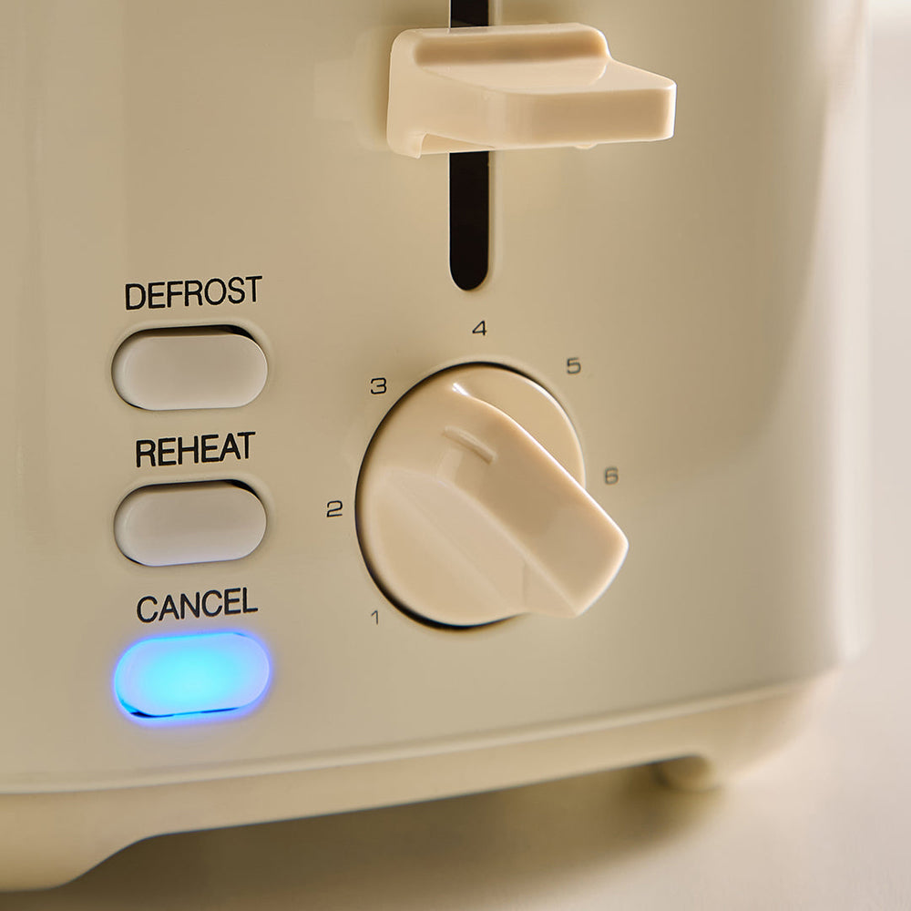 Morphy Richards Equip 2 Slice Toaster - Cream | 222065 from Morphy Richards - DID Electrical