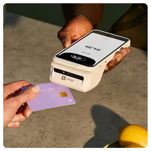 Terminal Ereader SumUp Terminal All-in-one Card Reader - White | DID.ie - DID Electrical