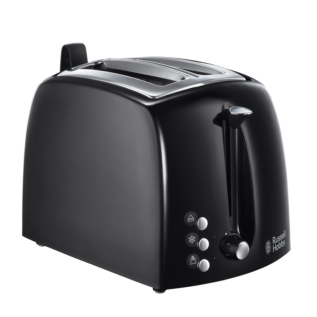 Russell Hobbs Textures Plus 2 Slice Toaster - Black | 22601