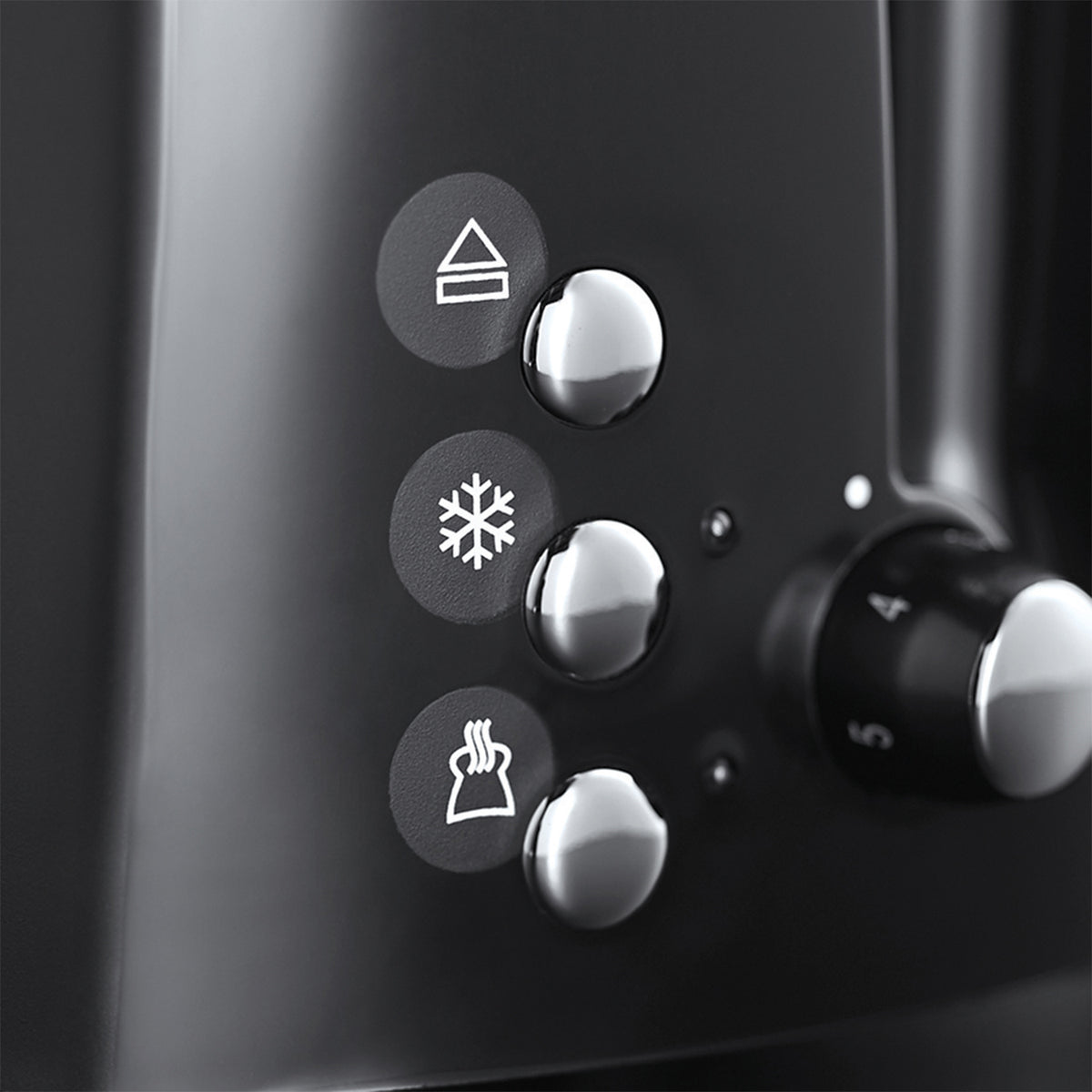 Russell Hobbs Textures Plus 2 Slice Toaster - Black | 22601