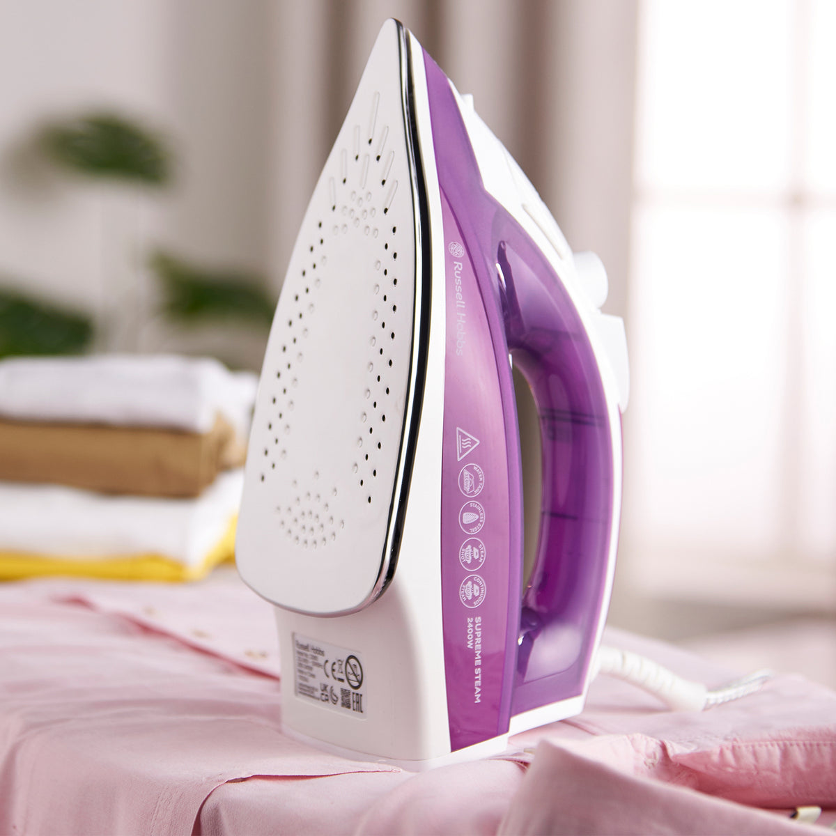 Russell Hobbs 2400W Supremesteam Steam Iron - Purple | 23060