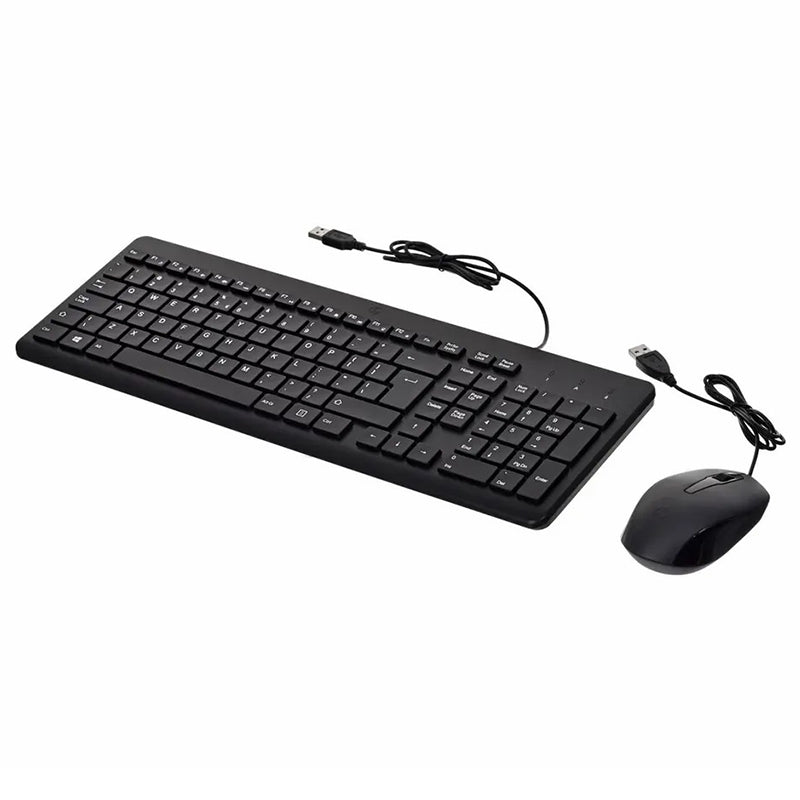 HP 150 Wired Mouse and Keyboard - Black | 240J7AA#ABU from HP - DID Electrical