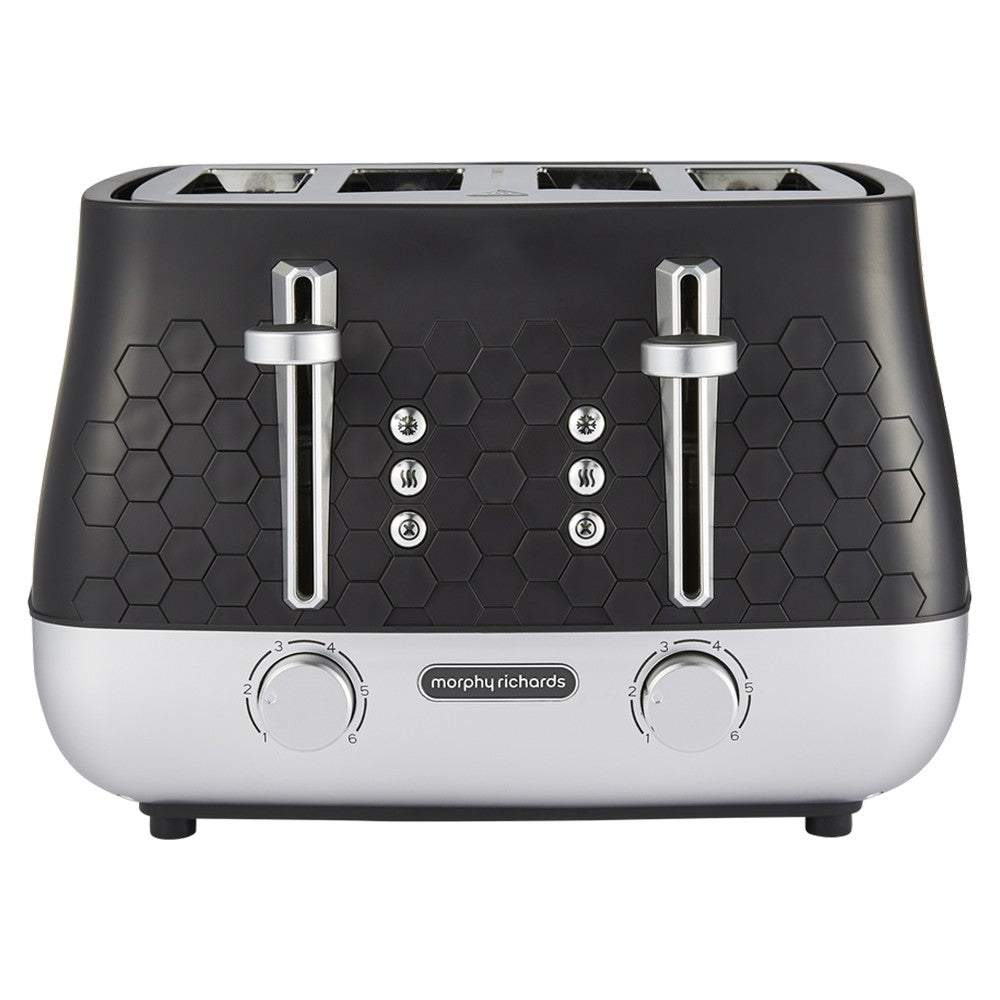 Morphy Richards Cassini 1800W 4 Slice Toaster - Moonless Night | 243020 from Morphy Richards - DID Electrical