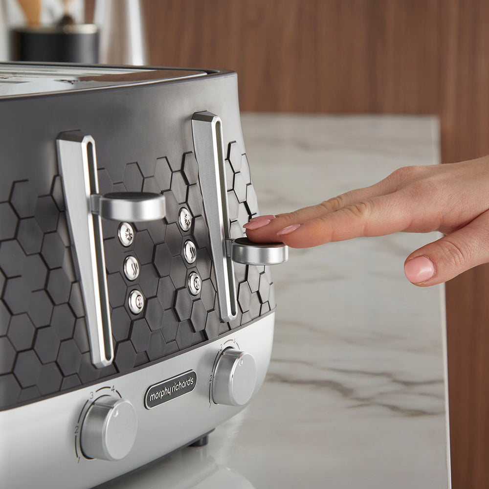 Morphy Richards Cassini 1800W 4 Slice Toaster - Moonless Night | 243020 from Morphy Richards - DID Electrical