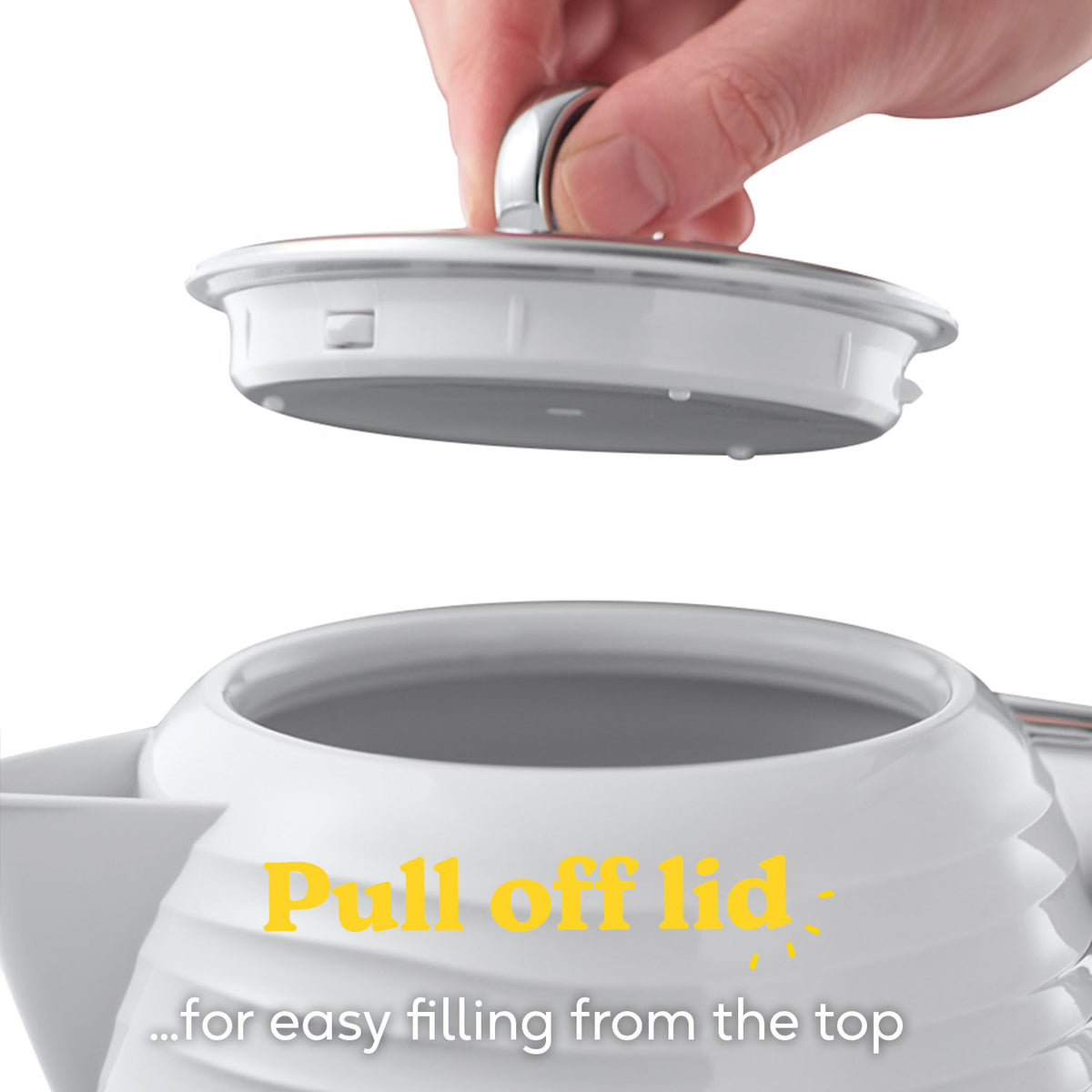Russell Hobbs 1.7L Inspire Kettle - White | 24360