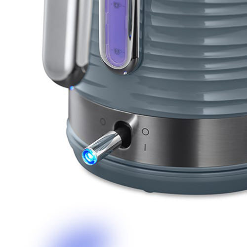 Russell Hobbs Inspire 1.7L Kettle - Grey | 24363 from Russell Hobbs - DID Electrical
