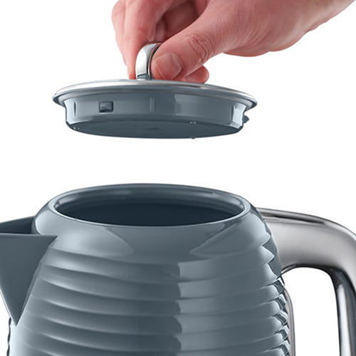 Russell Hobbs Inspire 1.7L Kettle - Grey | 24363 from Russell Hobbs - DID Electrical