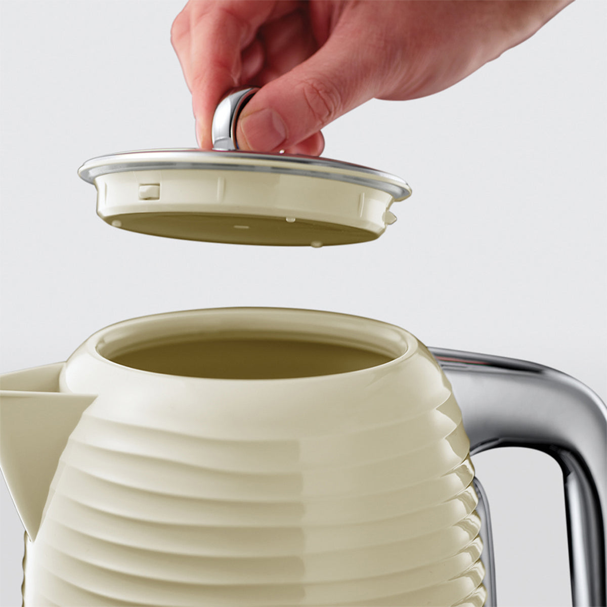 Russell Hobbs Inspire 1.7L Kettle - Cream | 24364