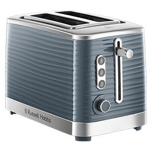 Russell Hobbs Inspire 2 Slice Toaster - Grey | 24373 from Russell Hobbs - DID Electrical