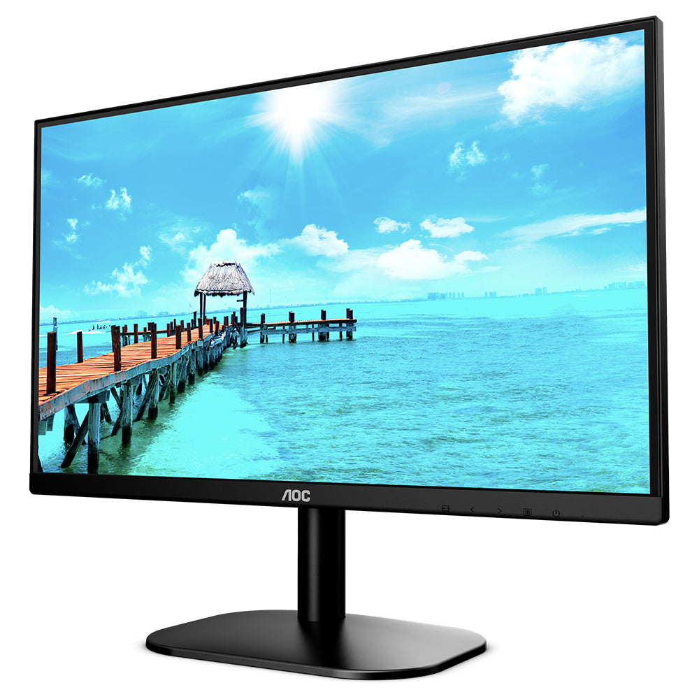 AOC 23.8&quot; Full HD VGA/HDMI Monitor - Black | 24B2XDAM from AOC - DID Electrical