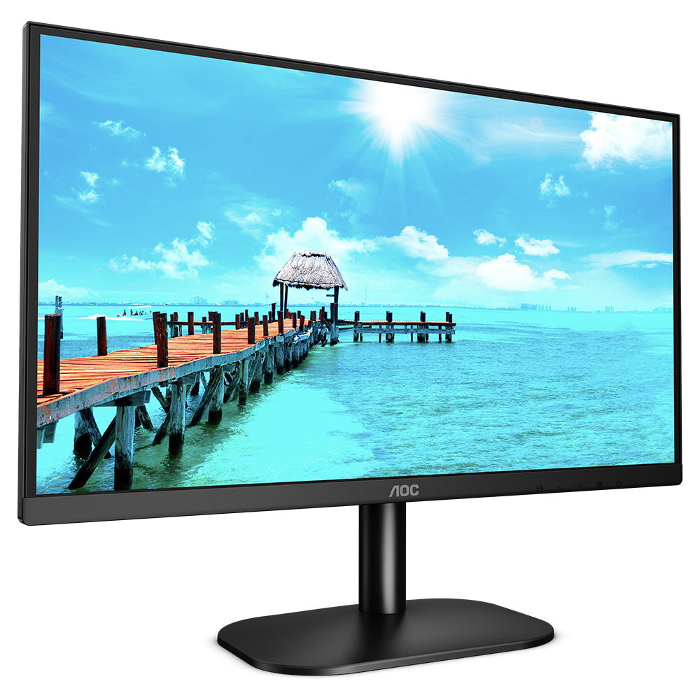 AOC 23.8" Full HD VGA/HDMI Monitor - Black | 24B2XDAM from AOC - DID Electrical