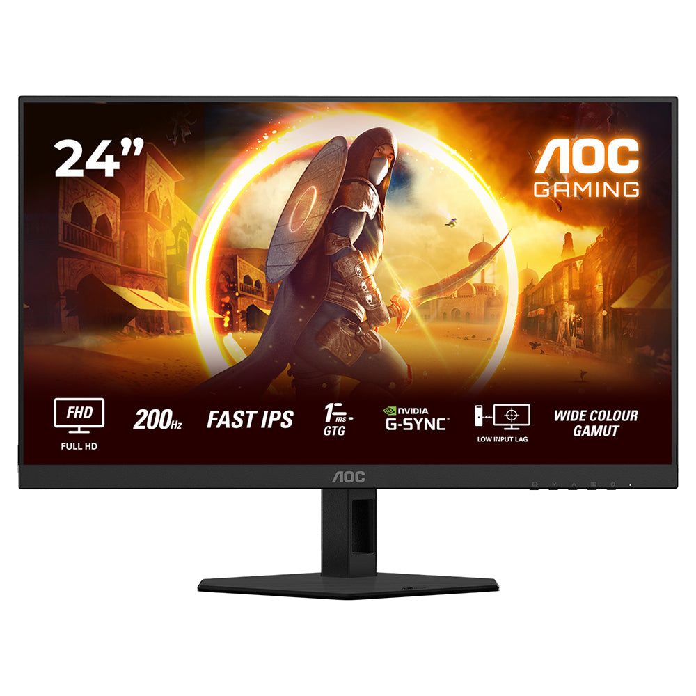 AOC 24" FHD Gaming Monitor - Black | 24G4HRE from AOC - DID Electrical