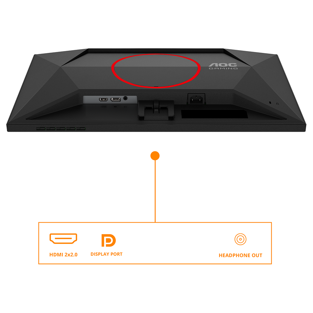 AOC 24" FHD Gaming Monitor - Black | 24G4HRE from AOC - DID Electrical