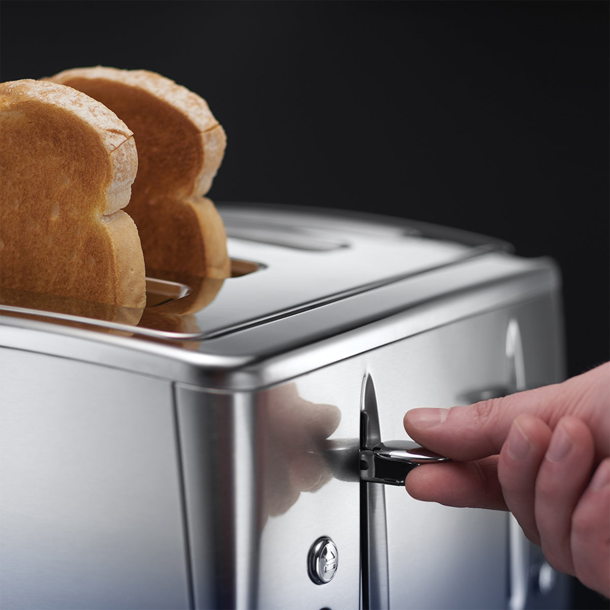 Russell Hobbs Eclipse 2400W 4 Slice Toaster - Midnight Blue | 25141