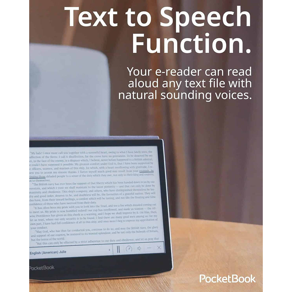 PocketBook Era 7&quot; Touchscreen Waterproof eReader Tablet - Mist Grey | 253-PB700-U-16-WW from PocketBook - DID Electrical
