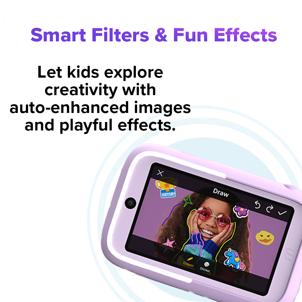MyFirst Camera 50 20MP AI Kids Camera - Purple | 256-FC4001SA-PE01 from MyFirst - DID Electrical