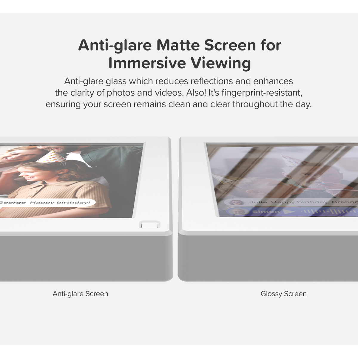 MyFirst Frame Doodle 9" Digital Photo Frame - White | 256-FF0901SA-WE01 from MyFirst - DID Electrical