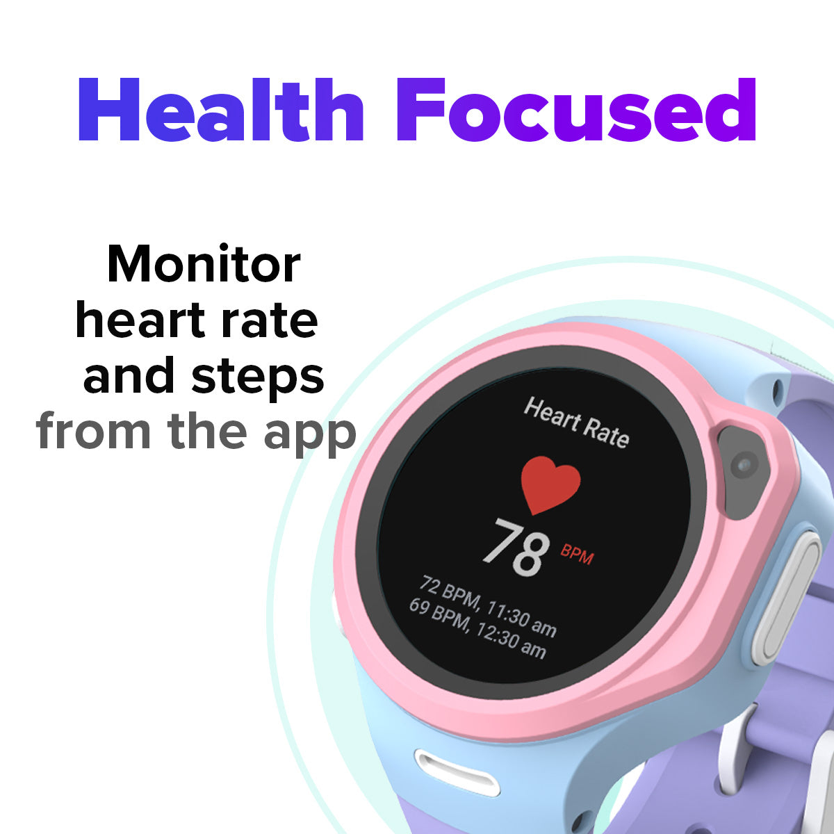 MyFirst Fone R1s Kids Smart Watch - Cotton Candy | 256-KW1305SA-CC02 from MyFirst - DID Electrical