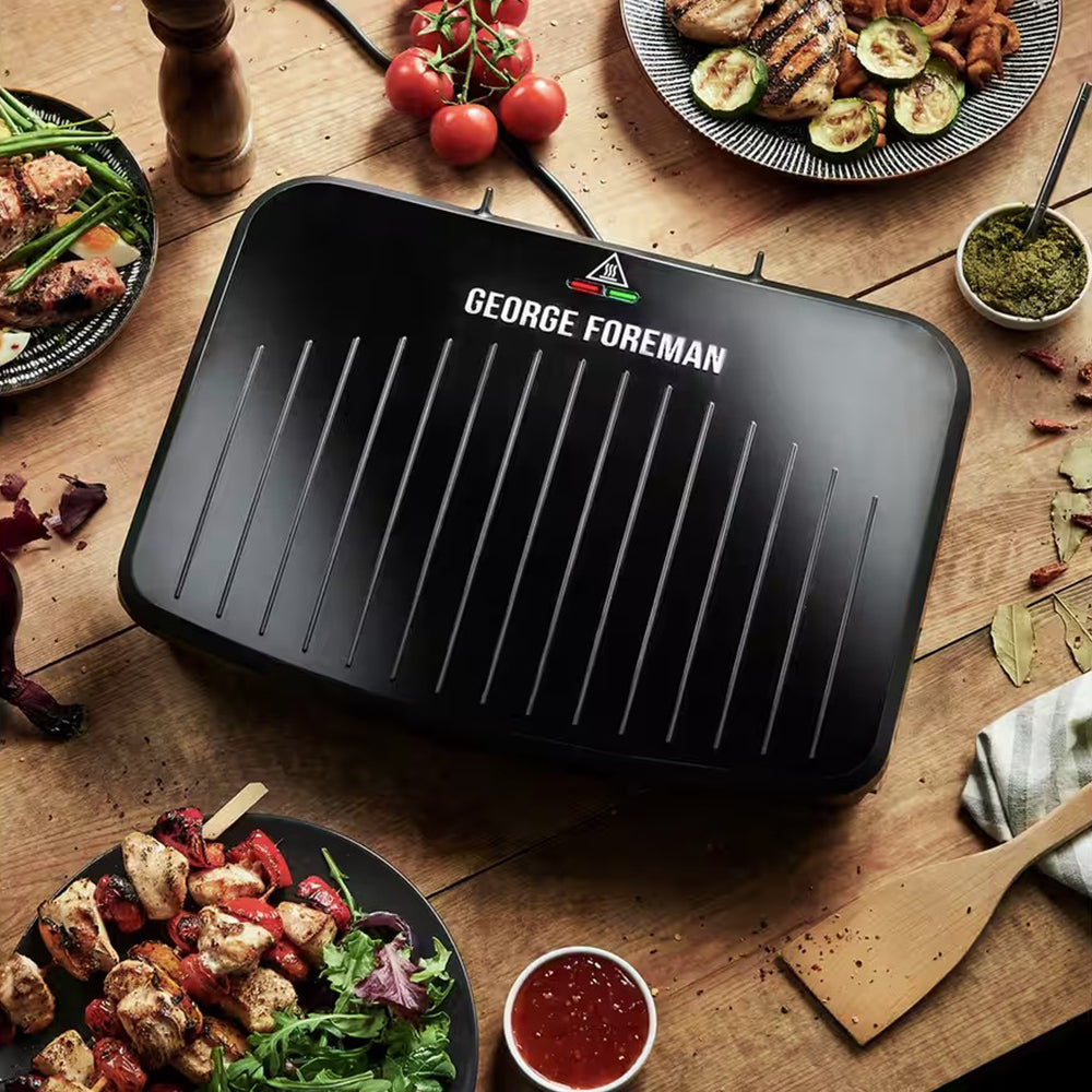 George Foreman Large Fit Health Grill - Black | 25820 from George Foreman - DID Electrical