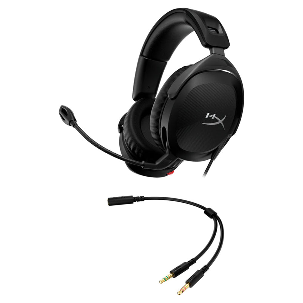 HyperX Cloud Stinger 2 Wired Gaming Headset - Black | 259-519T1AA from HyperX - DID Electrical