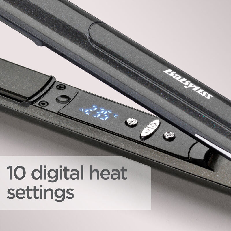 Babyliss Platinum Diamond 235 Hair Straightener - Black | 2590DU from Babyliss - DID Electrical