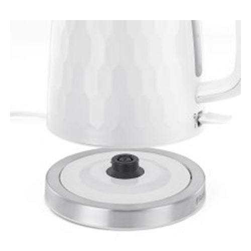Russell Hobbs Honeycomb 1.7L Kettle - White | 26050 from Russell Hobbs - DID Electrical
