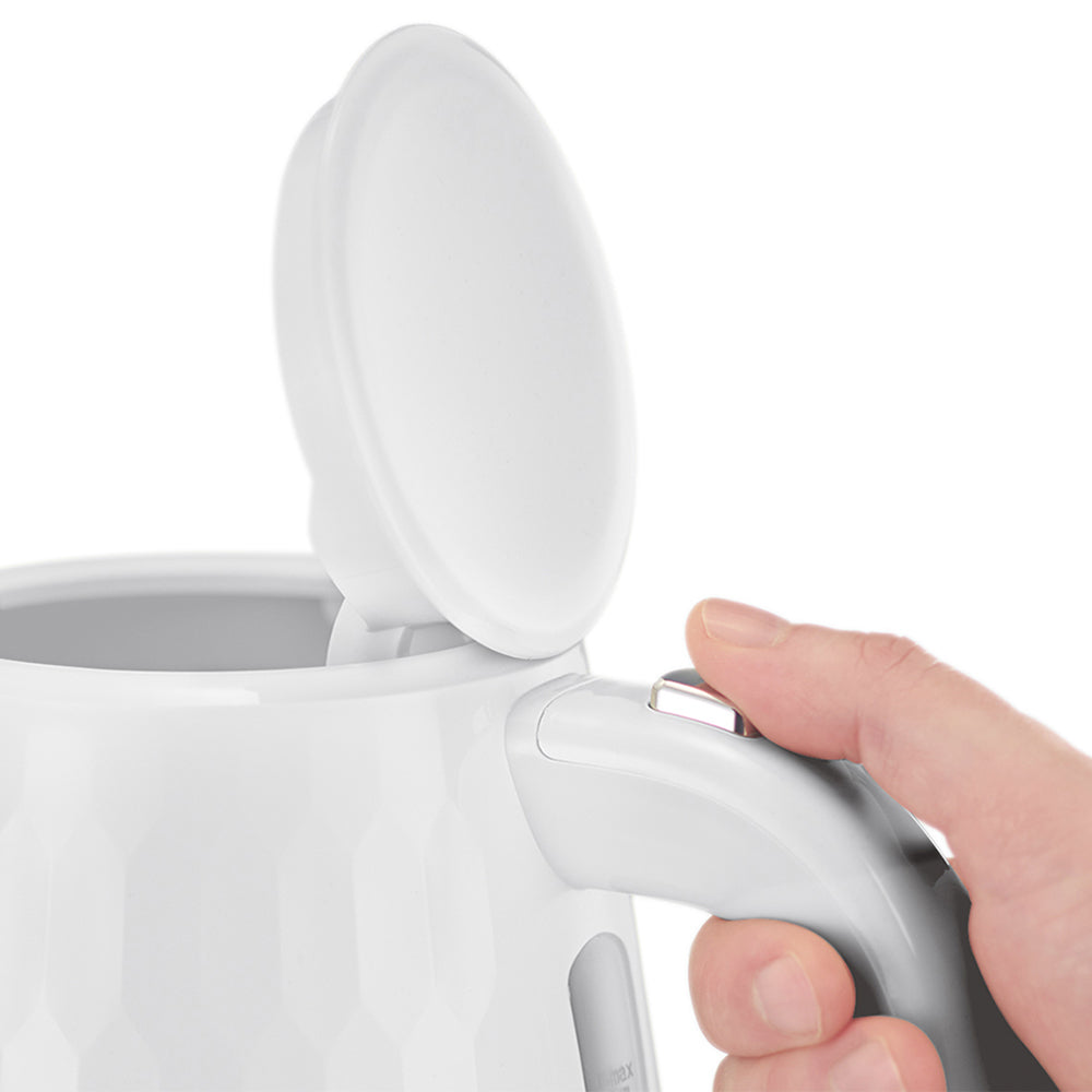 Russell Hobbs Honeycomb 1.7L Kettle - White | 26050 from Russell Hobbs - DID Electrical