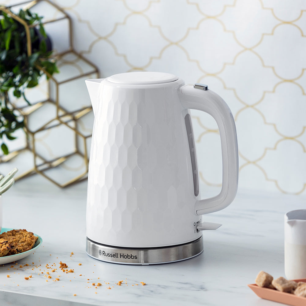 Russell Hobbs Honeycomb 1.7L Kettle - White | 26050