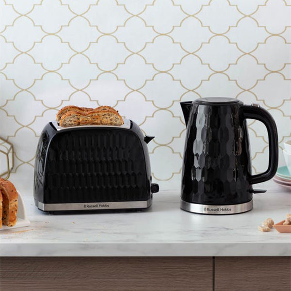 Russell Hobbs Honeycomb 1.7L Kettle - Black | 26051 from Russell Hobbs - DID Electrical