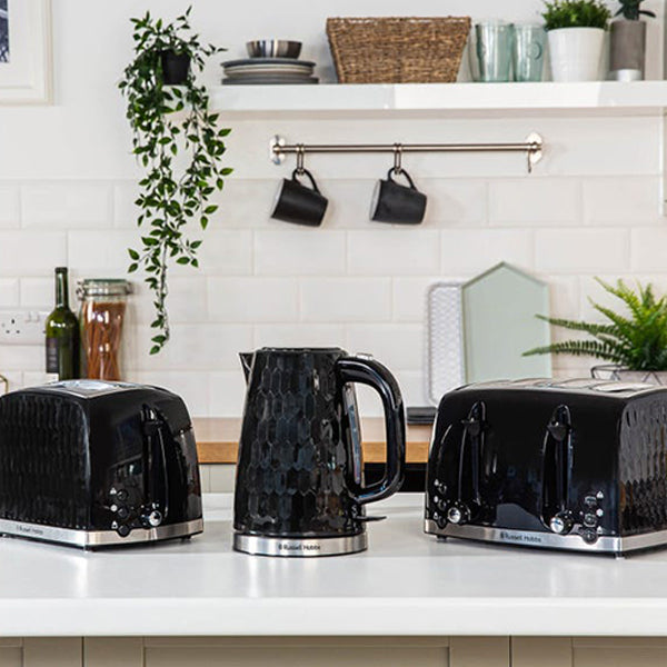 Russell Hobbs Honeycomb 1.7L Kettle - Black | 26051 from Russell Hobbs - DID Electrical