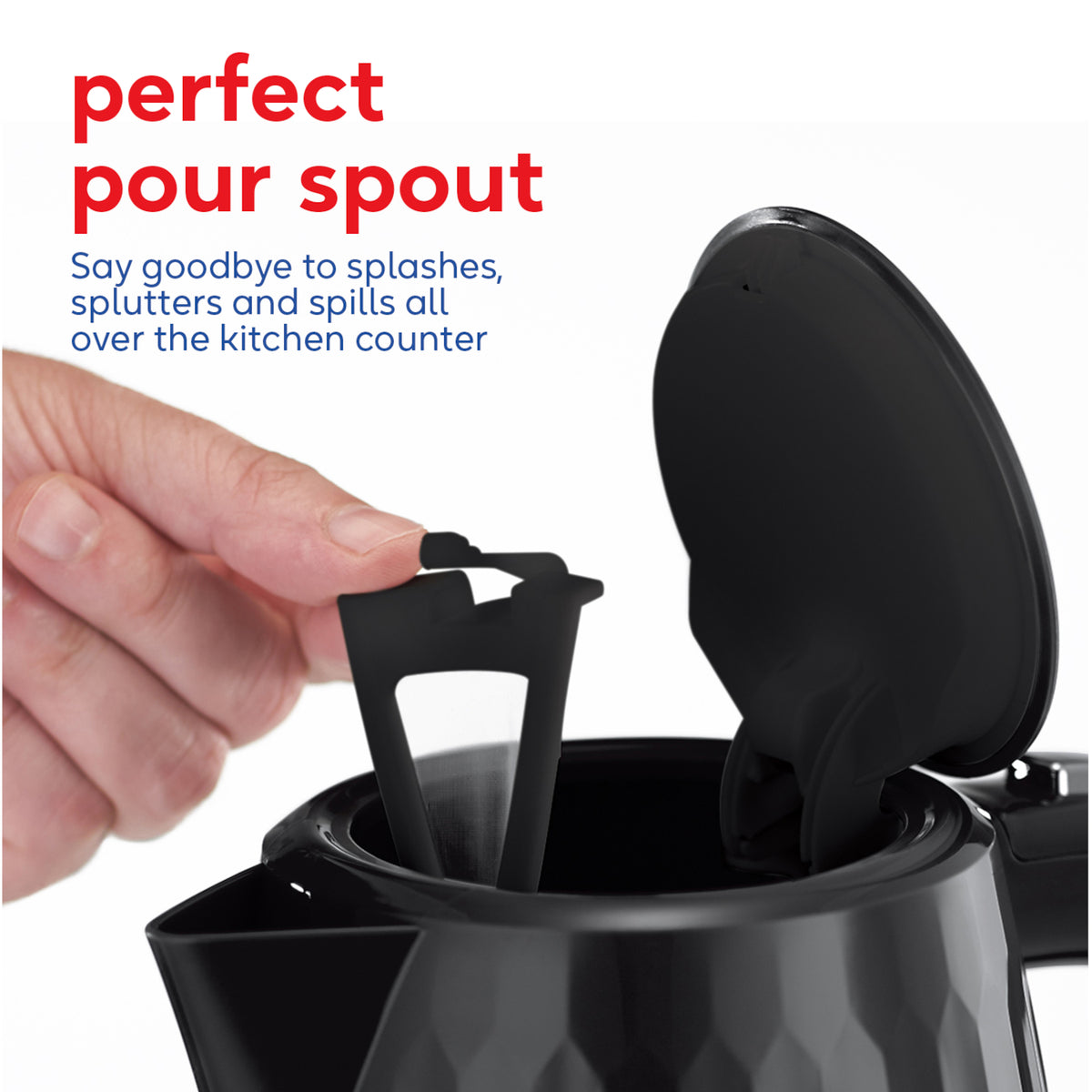 Russell Hobbs Honeycomb 1.7L Kettle - Black | 26051