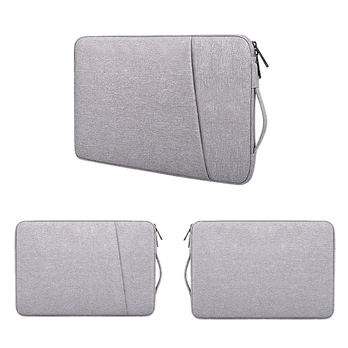 Prevo 14&quot; Laptop Sleeve with Side Pocket - Light Grey | 262186 from Prevo - DID Electrical