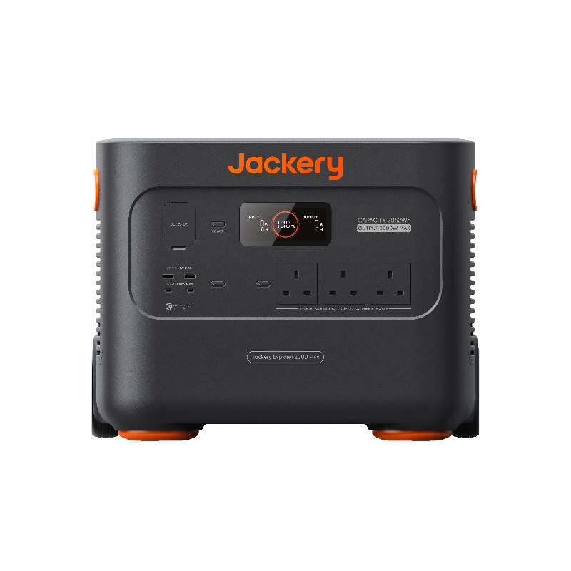 Jackery Explorer 2000 Plus Portable Power Station - Black & Orange | 263-21-0001-000207