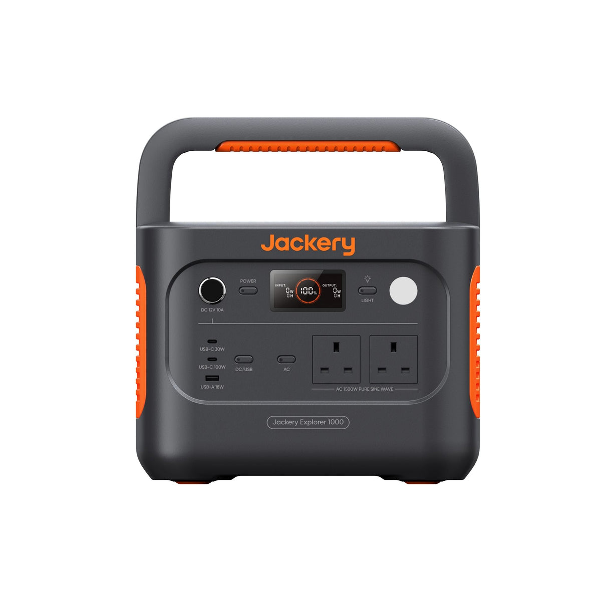 Jackery Explorer 1000 v2 Portable Power Station - Black & Orange | 263-21-0001-000222