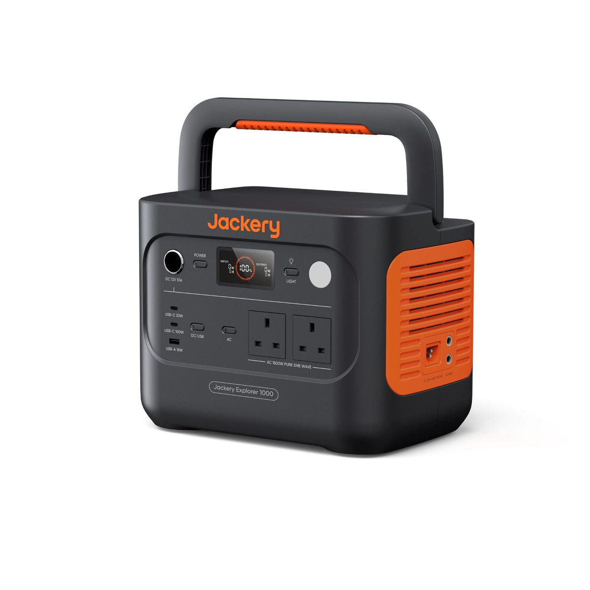 Jackery Explorer 1000 v2 Portable Power Station - Black & Orange | 263-21-0001-000222
