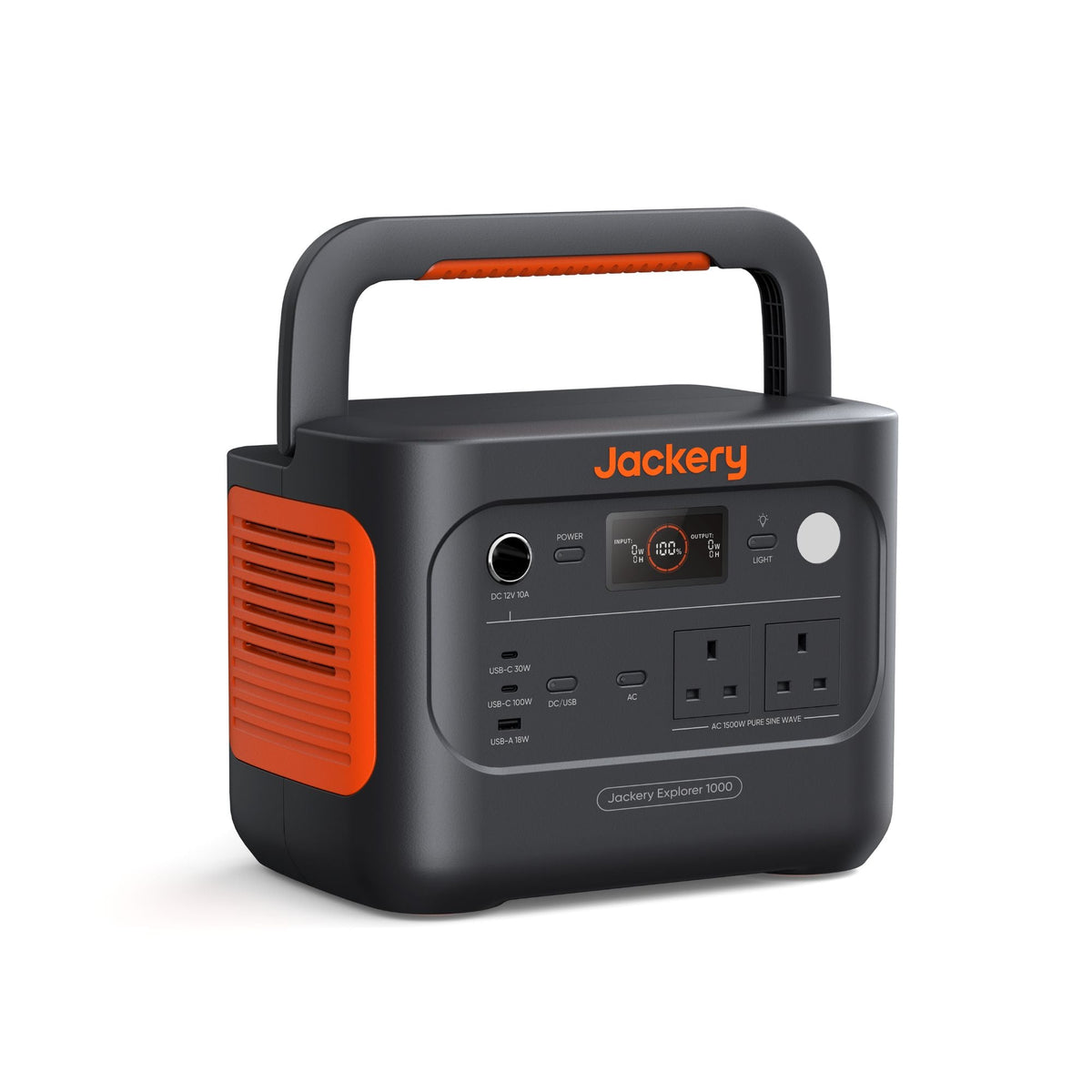 Jackery Explorer 1000 v2 Portable Power Station - Black & Orange | 263-21-0001-000222